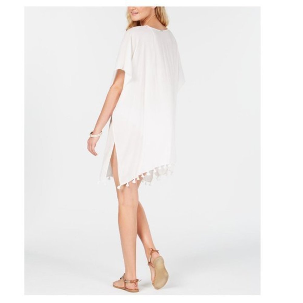 Dkny Women's swim Cover-up White L/XL - Picture 3 of 7